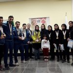 قهرمانی تیم های شطرنج دختران و پسران دانشگاه گیلان در مسابقات دانشجویان منطقه ۲ کشور