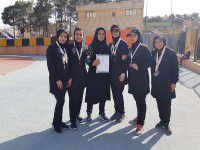 تیم دوومیدانی دختران دانشگاه یزد در مسابقات کشوری خوش درخشید