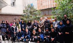 بازدید هیات دانشجویی دانشگاه زوریخ از مرکز آزفا دانشگاه علامه طباطبائی
