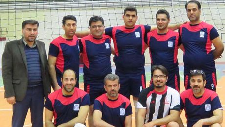 تیم دانشگاه دامغان قهرمان مسابقات لیگ والیبال جام شهدای مدافع حرم شهرستان دامغان شد