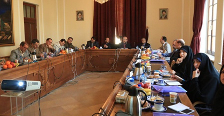 برگزاری جلسه کمیسیون تخصصی فرهنگی نظارت، ارزیابی و تضمین کیفیت در باغ‌موزه نگارستان