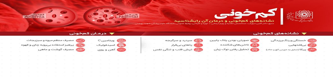 ۴۰ درصد جمعیت جهان مبتلا به کمبود آهن هستند