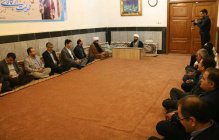 در اولین روز از هفته سلامت ، دیدار با امام جمعه شهرستان زابل