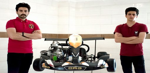 رونمایی از خودروی کارتینگ فوق پیشرفته در واحد اردبیل