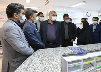 بازدید وزیر بهداشت، درمان و آموزش پزشکی از بیمارستان سلمان فارسی تامین اجتماعی بوشهر / گزارش تصویری شماره ۵