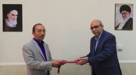 مراسم معارفه سرپرست معاونت فرهنگی و اجتماعی دانشگاه دامغان برگزار شد