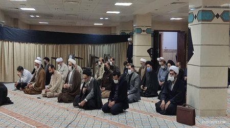 برگزاری مراسم سوگواری و عزاداری به مناسبت سالروز شهادت حضرت امام موسی کاظم علیه السلام در دانشگاه باقرالعلوم(ع)