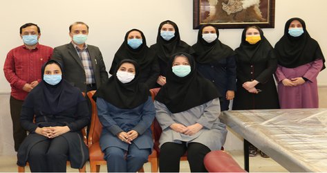 تقدیر از کارشناسان مرکز بهداشت و درمان دانشگاه فردوسی مشهد به مناسبت هفته سلامت