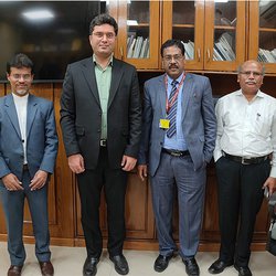 دیدار مدیر همکاری‌های علمی و بین‌المللی دانشگاه با مدیر بین‌الملل علوم و فناوری وزارت علوم هند