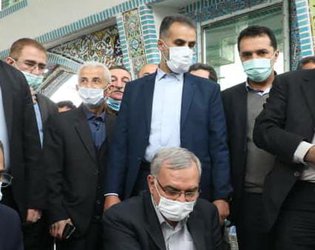 حضور وزیر بهداشت با همراهی سرپرست دانشگاههای علوم‌پزشکی بابل و مازندران در شهرستان نور
