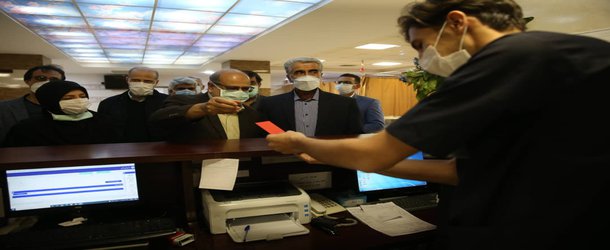بازدید نوروزی دکتر زالی از بیمارستان های حضرت فاطمه زهرا و سوم شعبان دماوند