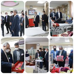 بازدید نوروزی رئیس دانشگاه علوم پزشکی زنجان از مراکز بهداشتی درمانی شهرستان خدابنده
