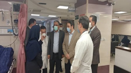 بازدید و ارزیابی آمادگی بیمارستان حضرت رسول اکرم(ص)