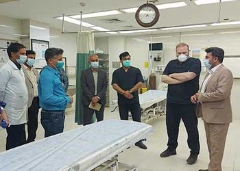 بازدید عیدانه سرپرست دانشگاه علوم پزشکی بوشهر از بیمارستان کنگان/گزارش تصویری