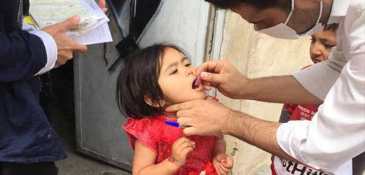 آغاز اجرای طرح کشوری ایمن سازی تکمیلی فلج اطفال