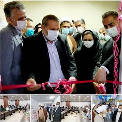 افتتاح پخش اطفال مرکز آموزشی درمانی آل جلیل آق قلا