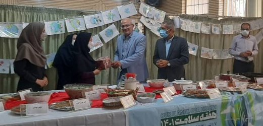 برگزاری جشنواره غذای سالم در مرکز بهداشت شرق تهران