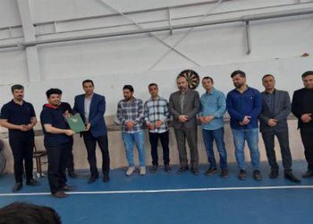 مسابقات استانی دارت در شهرستان آمل برگزار شد