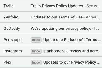 Here's why you've been getting so many privacy policy and terms of service updates lately