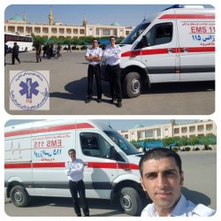 پوشش امدادی اورژانس ۱۱۵ شاهرود در مراسم بزرگداشت ارتحال حضرت امام خمینی (ره)