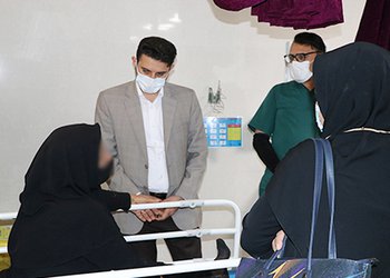 بازدید سرزده سرپرست و مدیران معاونت درمان دانشگاه علوم پزشکی بوشهر از بیمارستان امام حسین(ع) اهرم به روایت تصویر