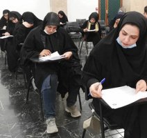 یک قاب از آغاز امتحانات حضوری در دانشگاه تهران