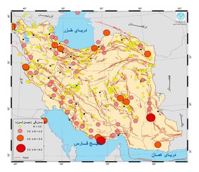 ثبت بیش از ۷۰۰ زمین‌لرزه در خردادماه ۱۴۰۱ توسط مرکز لرزه‌نگاری کشوری موسسه ژئوفیزیک