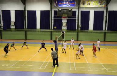 قهرمانی تیم دانشجویان دانشگاه علوم پزشکی بابل در مسابقات والیبال  ادارات بابل