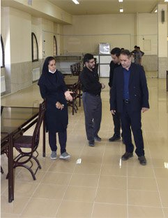 بازدید سرپرست دانشگاه شهرکرد از ستاد مرکزی پنجمین المپیاد ورزش های همگانی دانشجویان کشور