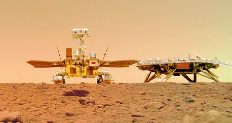 China’s Mars rover finds hints of catastrophic floods