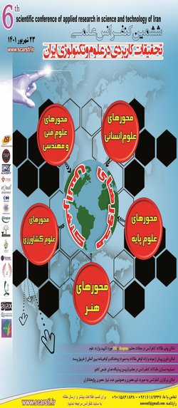 انتشار مقالات ششمین کنفرانس علمی تحقیقات کاربردی در علوم و تکنولوژی ایران
