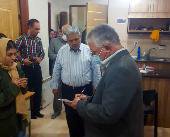 رئیس دانشگاه تحصیلات تکمیلی صنعتی و فناوری پیشرفته از سرای دانشجویی خواهران بازدید کرد