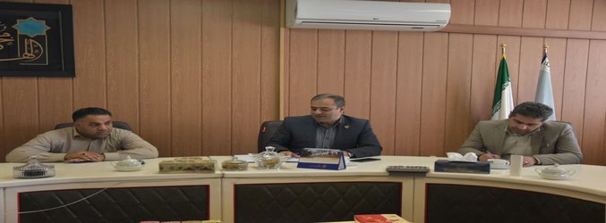 جلسه معاونت اداری مالی و توسعه منابع دانشگاه خوارزمی با مدیران شرکت بیمه ایران