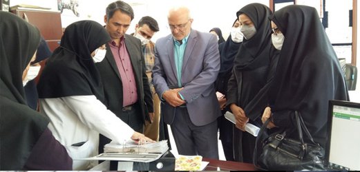 بازدید سرپرست دفتر آموزش و ارتقای سلامت وزارت بهداشت  از مرکز بهداشت شرق تهران
