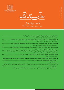 مقالات دوفصلنامه روان شناسی ورزش، دوره ۷، شماره ۱ منتشر شد