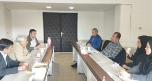 نشست مشترک اعضای هیات مدیره شرکت تعاونی صحرای سبز کرند و مرکز تحقیقات و آموزش گلستان