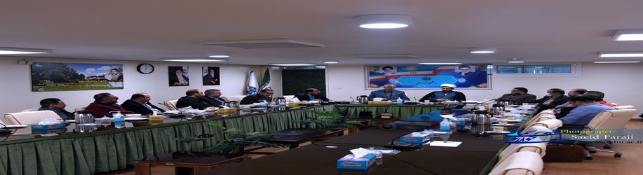 جلسه معاون اداری مالی و توسعه منابع انسانی دانشگاه خوارزمی با کارپردازان و عاملین مالی