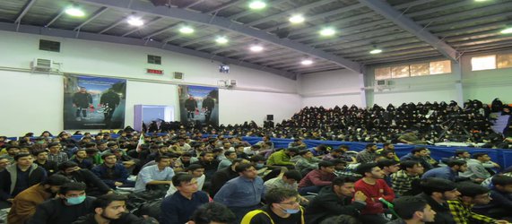 اجتماع پنج هزار نفری دانشجویان بسیجی در دانشگاه فردوسی مشهد