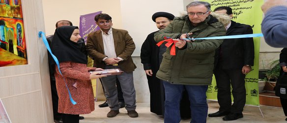برگزاری نمایشگاه فرهنگی و اجتماعی «کرونا در یک نگاه» در دانشگاه محقق اردبیلی
