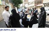 برپایی ایستگاه اطلاع رسانی مرکز شهید احمدی به مناسبت هفته سلامت