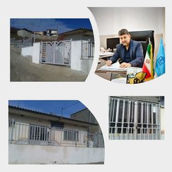 پایان عملیات مرمت و بازسازی خانه بهداشت روستای (ویرو) در شهرستان رامیان