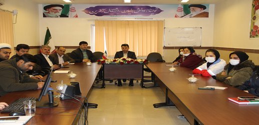 برگزاری جلسه خانه مشارکت در سلامت مردم، شهرستان آق قلا