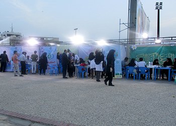 به مناسبت هفته سلامت انجام شد:
برپایی ایستگاه سلامتی در میدان رئیسعلی دلواری بوشهر
