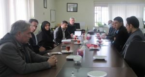 نشست صمیمی رییس سازمان جهاد کشاورزی و رییس مرکز تحقیقات و آموزش گلستان با همکاران بخش تحقیقات زراعی و باغی مرکز تحقیقات و آموزش گلستان