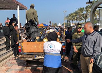 طرح ضربت جمع‌آوری قلیان از کافه‌های نوار ساحلی شهرستان بوشهر اجرا شد