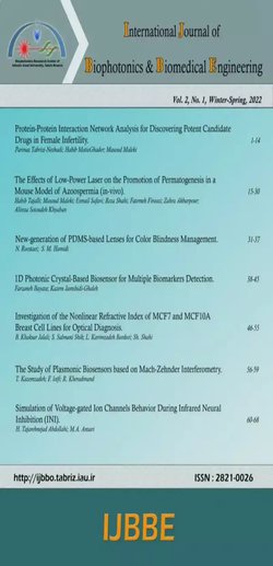 مقالات مجله بین المللی بیوفوتونیک و مهندسی بیومدیکال، دوره ۱، شماره ۱ منتشر شد