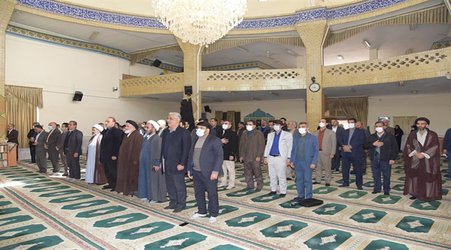 برگزاری مراسم غبار روبی مزار شهید گمنام و زنگ انقلاب در دانشگاه