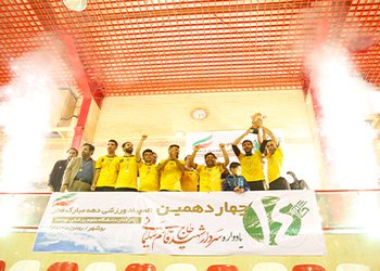 شبکه بهداشت و درمان کنگان قهرمان فوتسال المپیاد ورزشی دهه مبارک فجر دانشگاه علوم پزشکی بوشهر شد/ گزارش تصویری