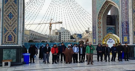 اردوی زیارتی مشهد مقدس برگزار شد