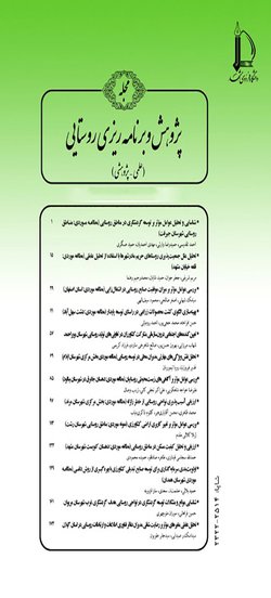 مقالات فصلنامه پژوهش و برنامه ریزی روستایی، دوره ۱۱، شماره ۴ منتشر شد